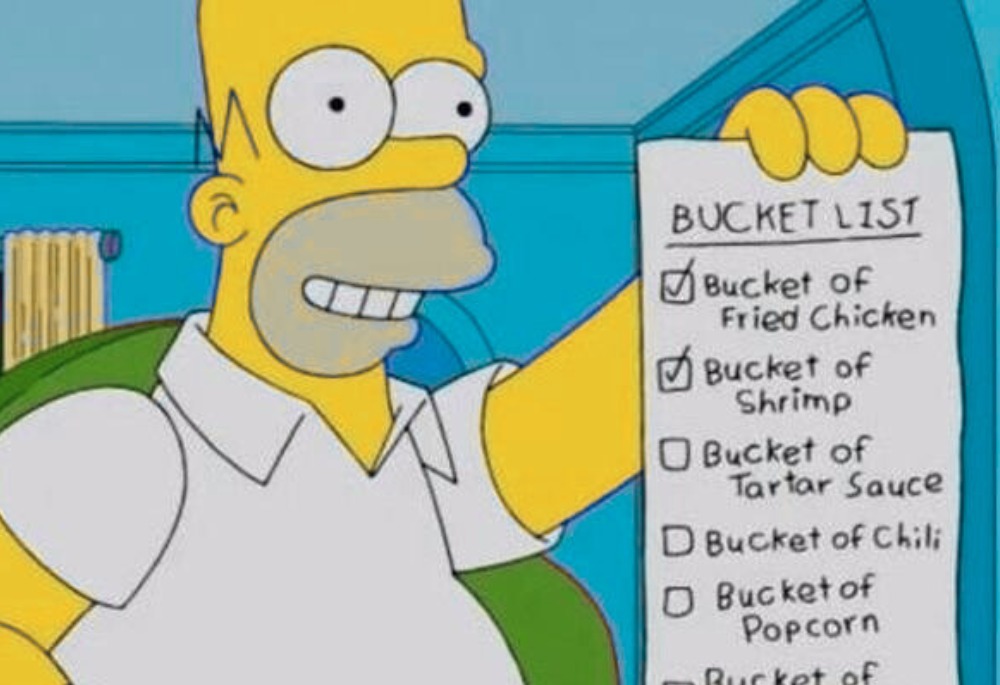 funny names for bucket list