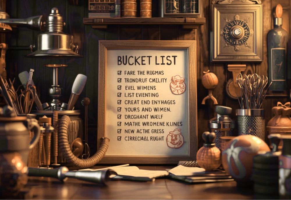 funny names for bucket list