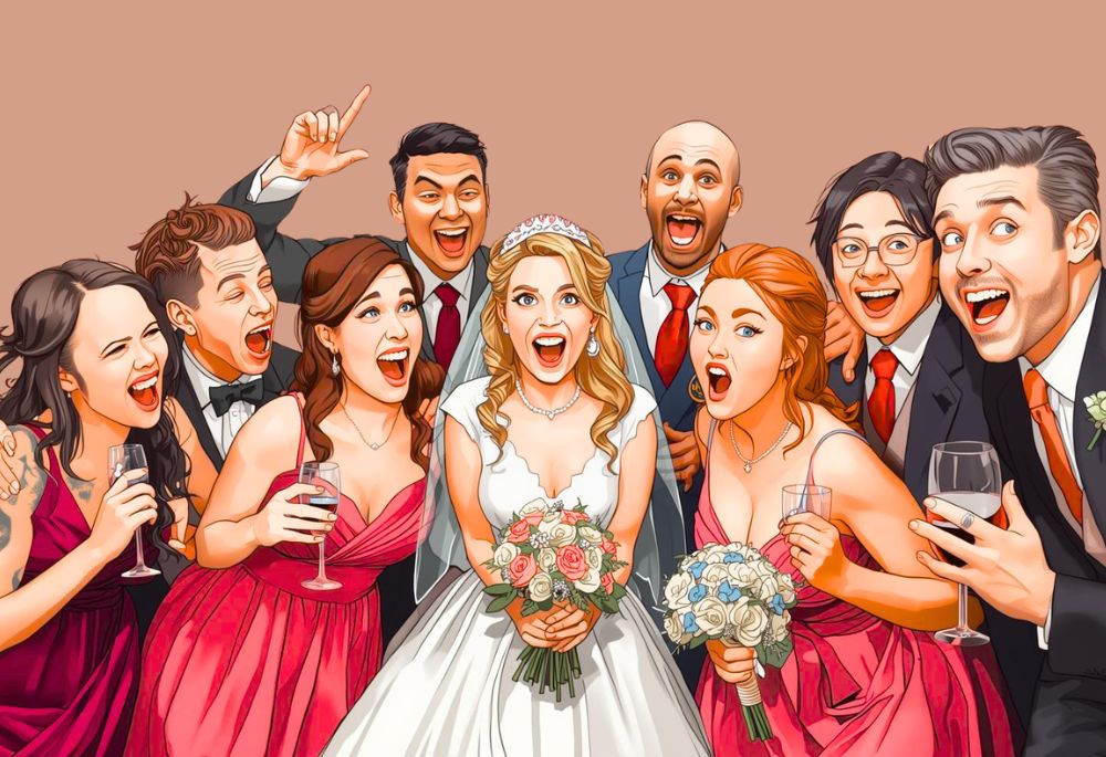 funny bridal party names