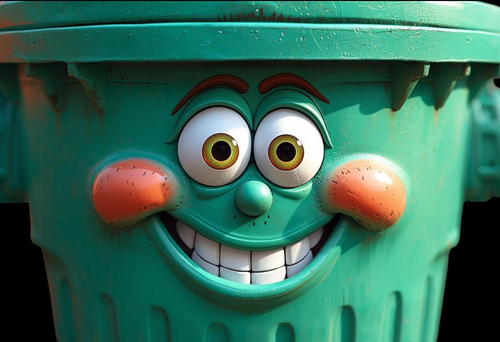 funny names for trash can