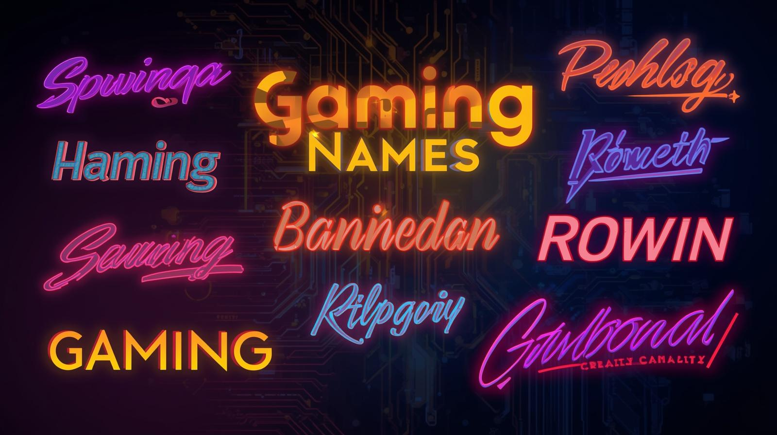 gaming names