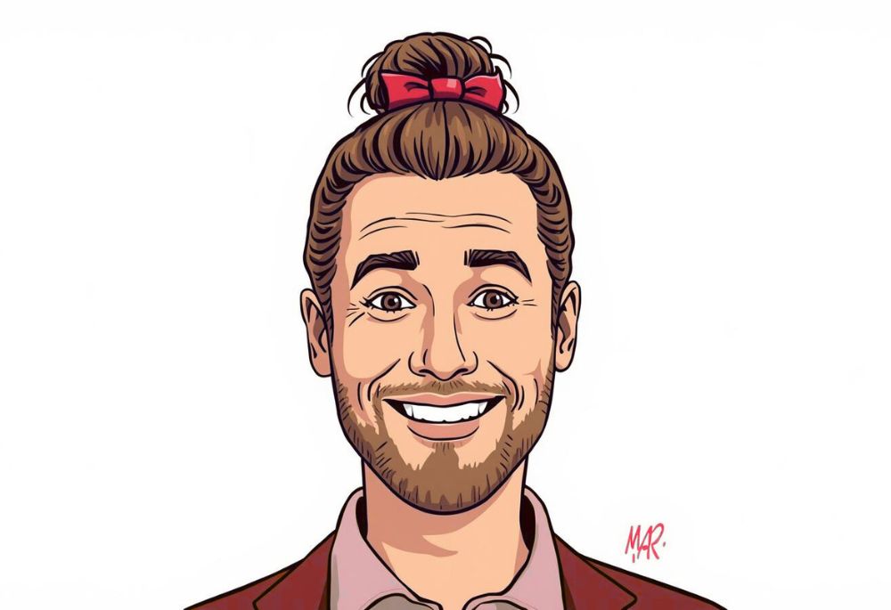 funny names for a man bun