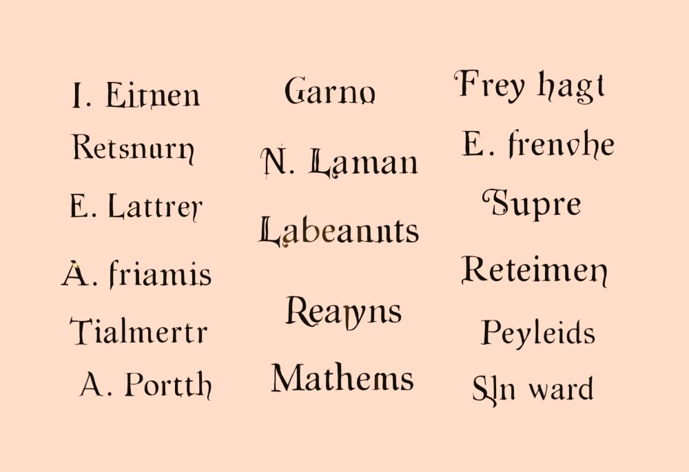 female fantasy names