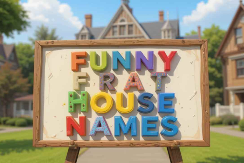 Funny Frat House Names