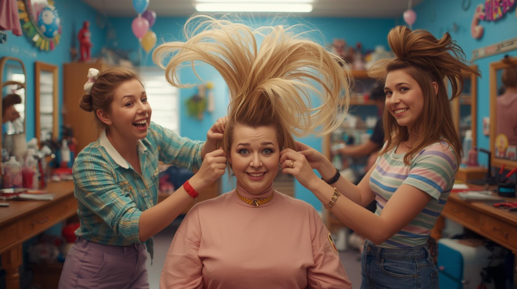 funny hair salon names
