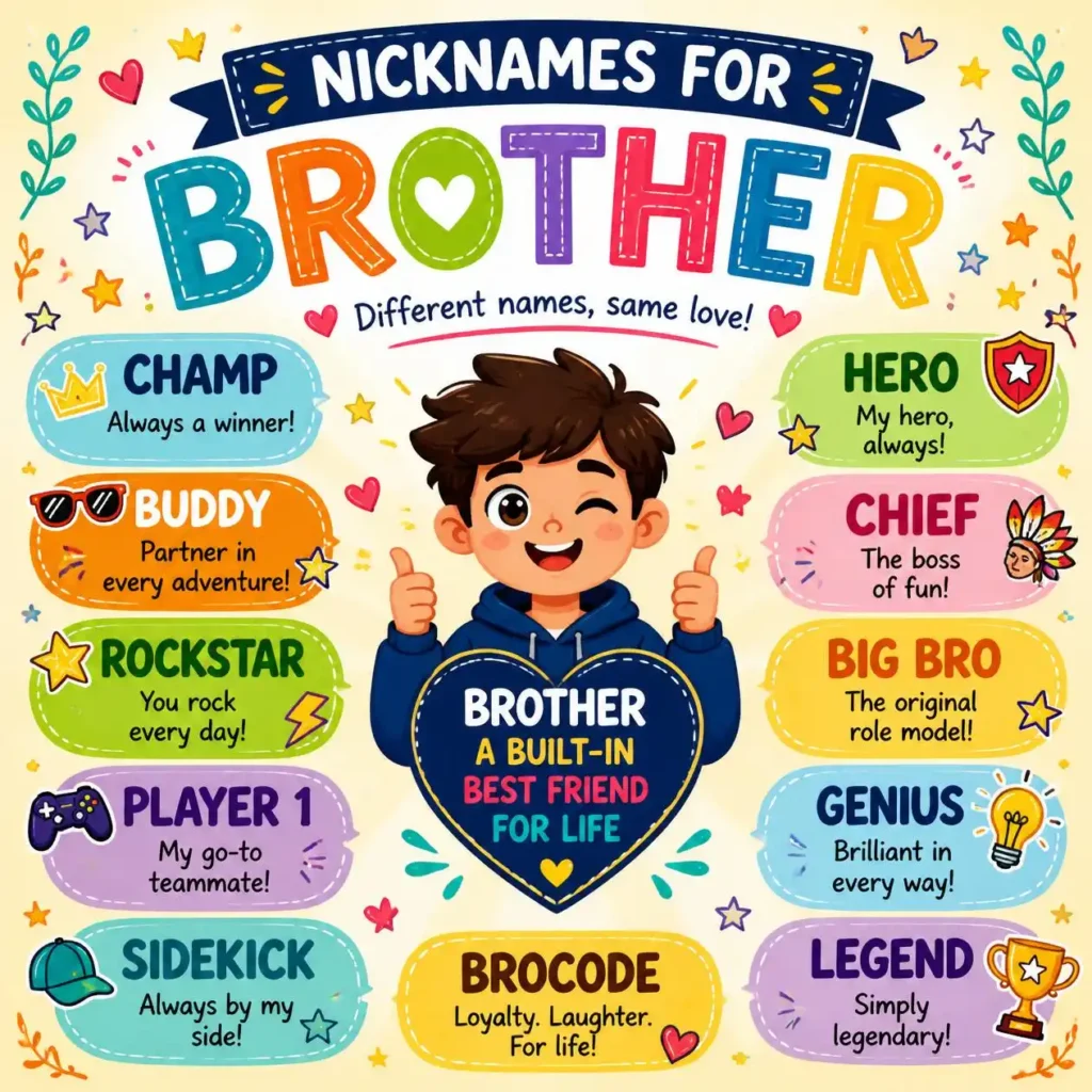 nicknames for brother