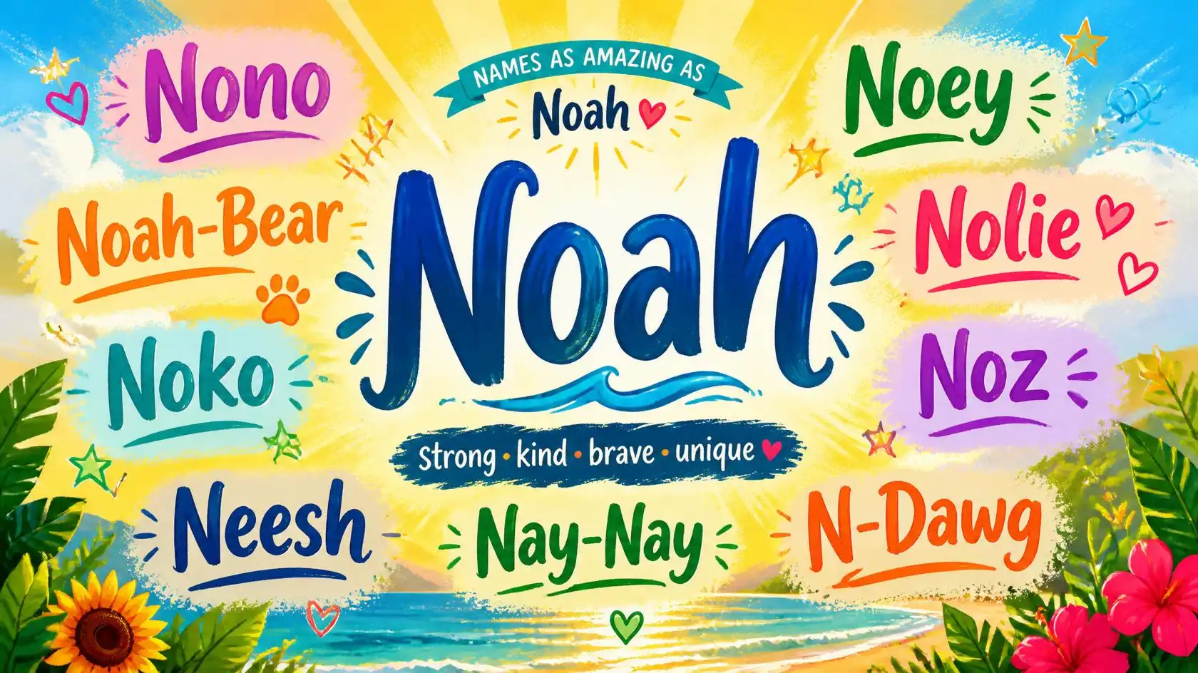 nicknames for noah