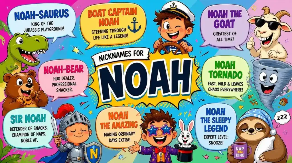nicknames for noah
