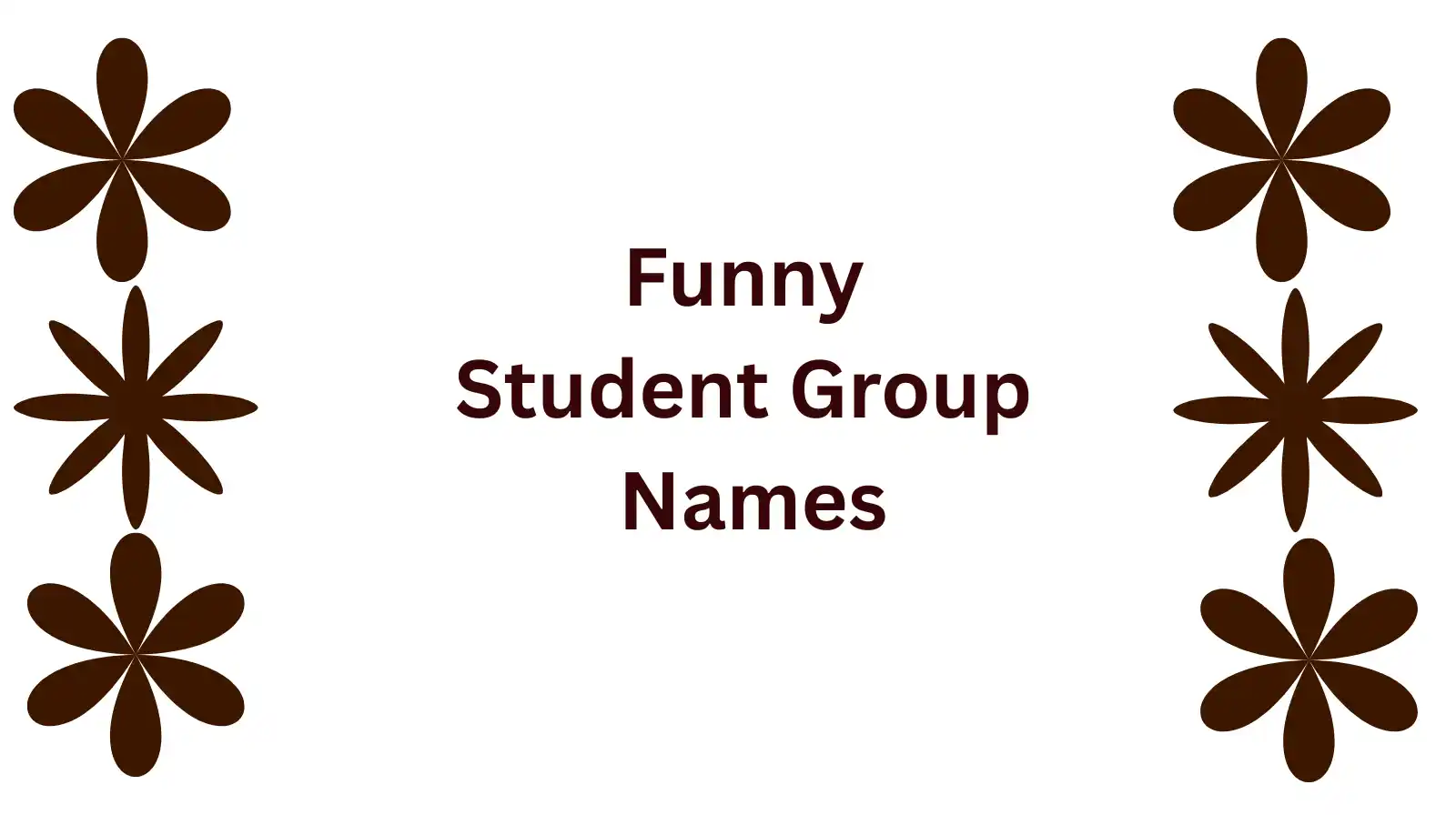Student group names