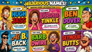 funny first and last names
